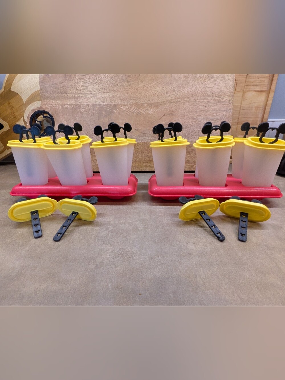 Tupperware Popsicle Mold Set - Disney Mickey Mouse